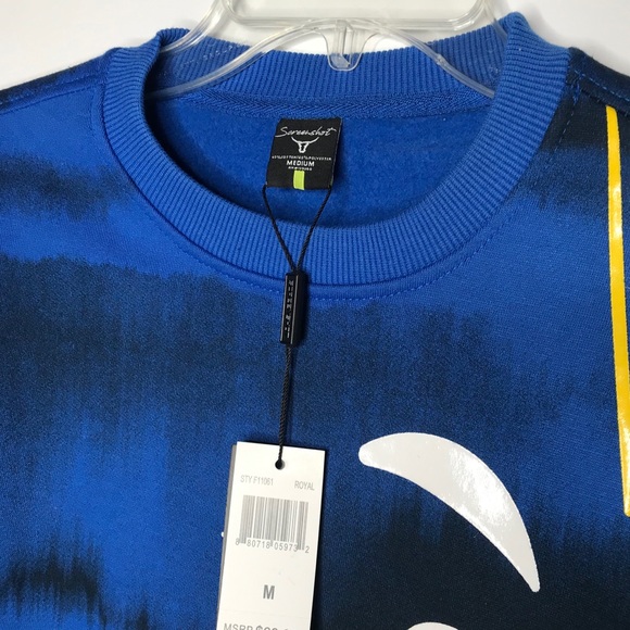 Screenshot Brand Urban Sweatshirt Royal Blue Cat - Picture 5 of 6